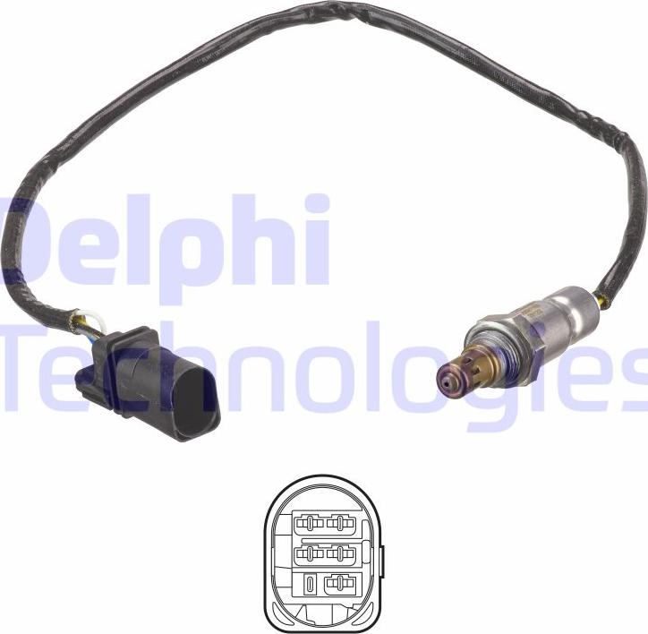 Delphi ES21153-12B1 - Sonde lambda cwaw.fr