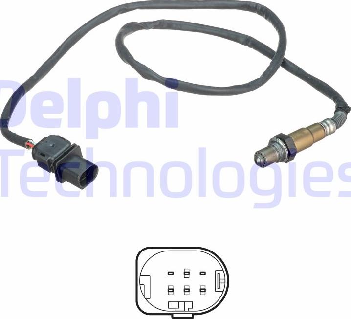 Delphi ES21110-12B1 - Sonde lambda cwaw.fr