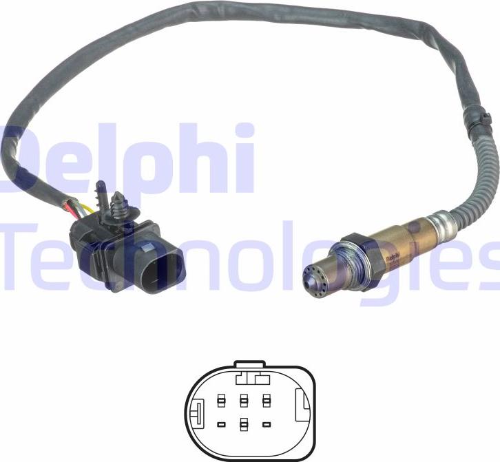 Delphi ES21136-12B1 - Sonde lambda cwaw.fr