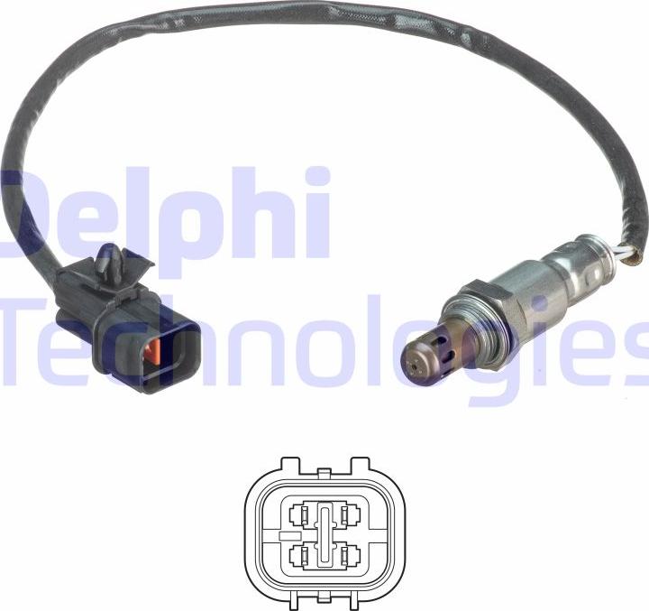 Delphi ES21137-12B1 - Sonde lambda cwaw.fr