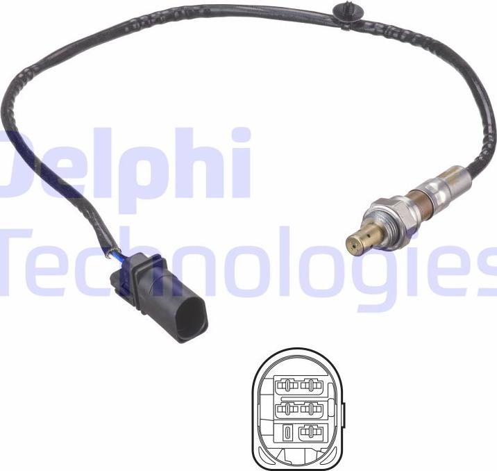 Delphi ES21179-12B1 - Sonde lambda cwaw.fr