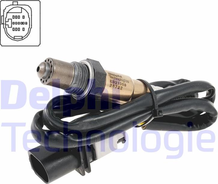 Delphi ES21368-12B1 - Sonde lambda cwaw.fr