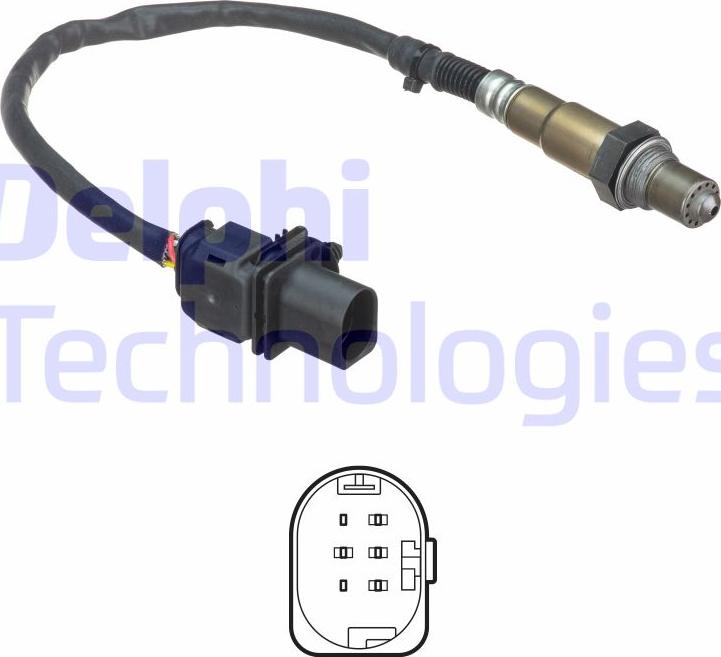 Delphi ES21306-12B1 - Sonde lambda cwaw.fr