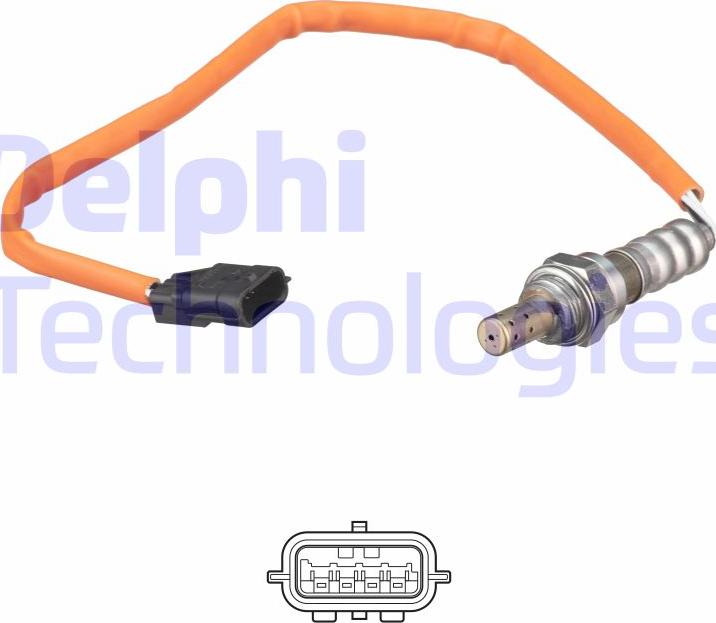 Delphi ES21312-12B1 - Sonde lambda cwaw.fr