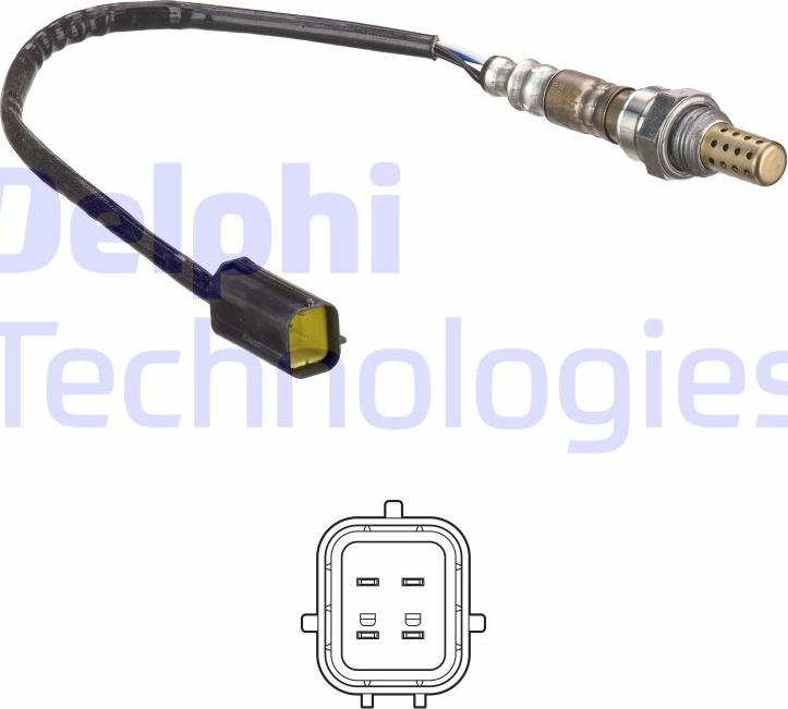 Delphi ES21325-12B1 - Sonde lambda cwaw.fr