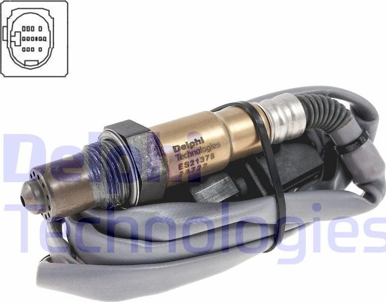 Delphi ES21378-12B1 - Sonde lambda cwaw.fr