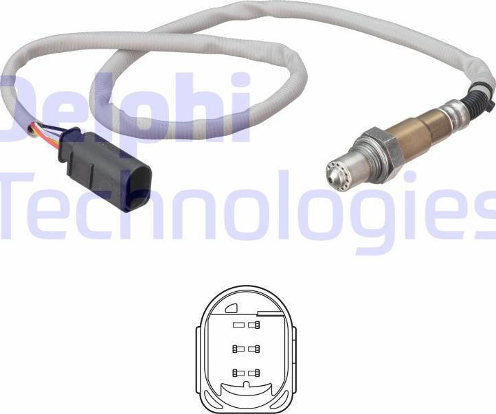 Delphi ES21295-12B1 - Sonde lambda cwaw.fr