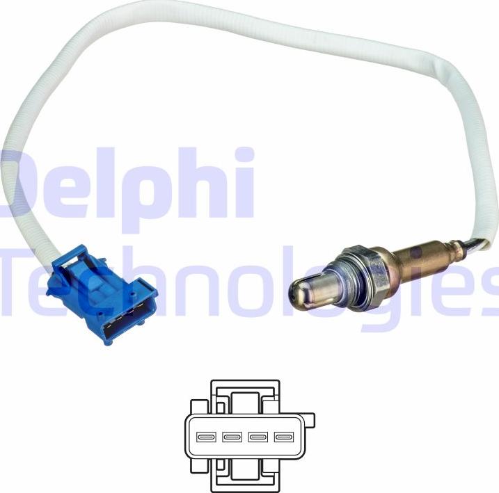 Delphi ES21244-12B1 - Sonde lambda cwaw.fr