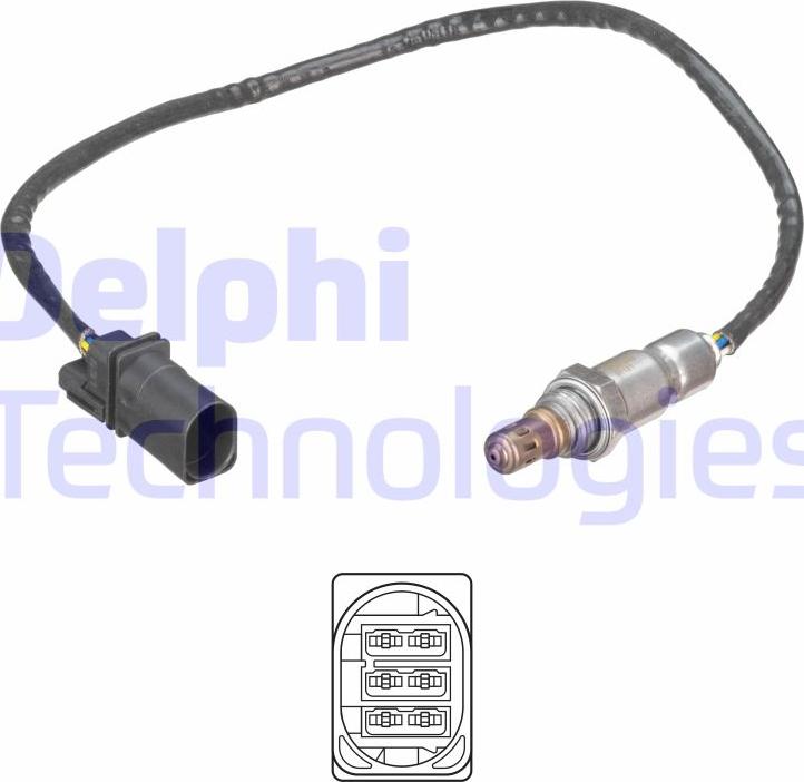 Delphi ES21246-12B1 - Sonde lambda cwaw.fr