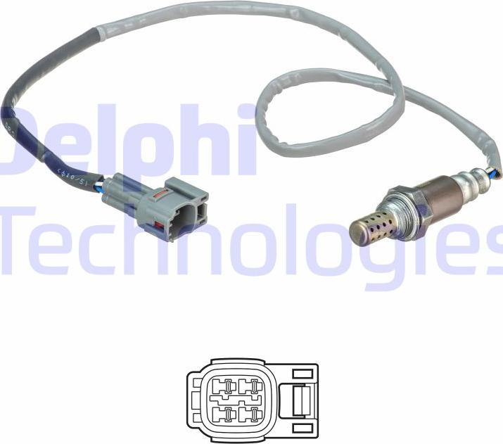 Delphi ES21233-12B1 - Sonde lambda cwaw.fr