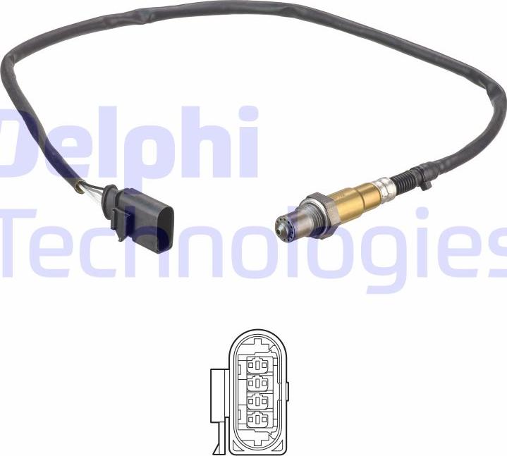 Delphi ES21273-12B1 - Sonde lambda cwaw.fr