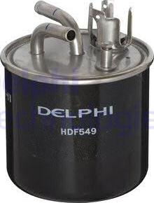 Delphi HDF549 - Filtre à carburant cwaw.fr