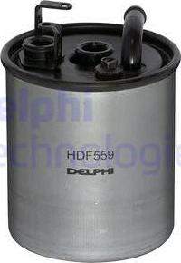 Delphi HDF559 - Filtre à carburant cwaw.fr