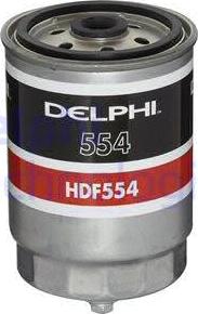 Delphi HDF554 - Filtre à carburant cwaw.fr