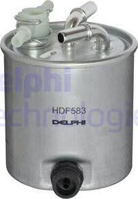 Delphi HDF583 - Filtre à carburant cwaw.fr