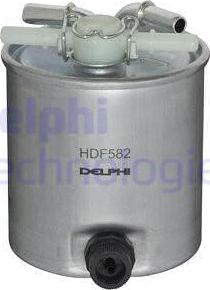 Delphi HDF582 - Filtre à carburant cwaw.fr