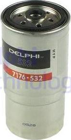 Delphi HDF532 - Filtre à carburant cwaw.fr