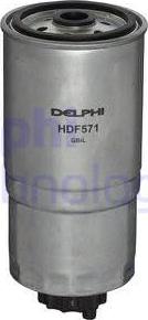 Delphi HDF571 - Filtre à carburant cwaw.fr