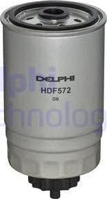 Delphi HDF572 - Filtre à carburant cwaw.fr