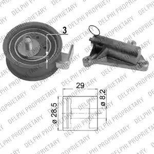 Delphi KDB374 - Kit de distribution cwaw.fr