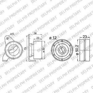 Delphi KDB245 - Kit de distribution cwaw.fr