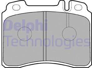 Delphi LP929 - Kit de plaquettes de frein, frein à disque cwaw.fr