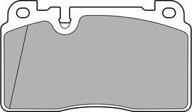 Delphi LP3677 - Kit de plaquettes de frein, frein à disque cwaw.fr