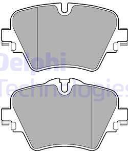 Delphi LP3182 - Kit de plaquettes de frein, frein à disque cwaw.fr