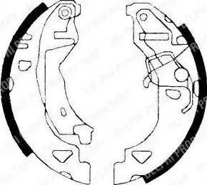 Alpha Brakes HST-FT-010 - Jeu de mâchoires de frein cwaw.fr