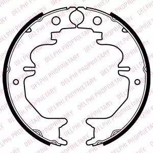 Alpha Brakes HST-TY-082 - Jeu de mâchoires de frein, frein de stationnement cwaw.fr