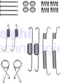 Delphi LY1415 - Kit d'accessoires, mâchoire de frein cwaw.fr