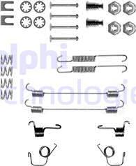 Delphi LY1040 - Kit d'accessoires, mâchoire de frein cwaw.fr