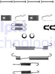 Delphi LY1056 - Kit d'accessoires, mâchoire de frein cwaw.fr