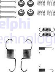 Delphi LY1189 - Kit d'accessoires, mâchoire de frein cwaw.fr