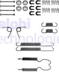 Delphi LY1183 - Kit d'accessoires, mâchoire de frein cwaw.fr