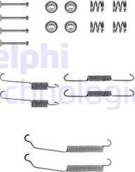 Delphi LY1129 - Kit d'accessoires, mâchoire de frein cwaw.fr