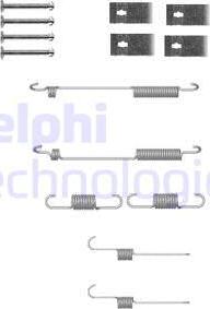 Delphi LY1332 - Kit d'accessoires, mâchoire de frein cwaw.fr