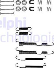 Delphi LY1236 - Kit d'accessoires, mâchoire de frein cwaw.fr