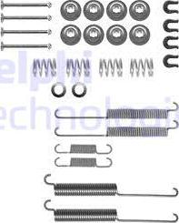 Delphi LY1271 - Kit d'accessoires, mâchoire de frein cwaw.fr