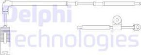 Delphi LZ0184 - Contact d'avertissement, usure des plaquettes de frein cwaw.fr