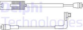 Delphi LZ0179 - Contact d'avertissement, usure des plaquettes de frein cwaw.fr