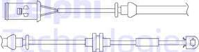 Delphi LZ0176 - Contact d'avertissement, usure des plaquettes de frein cwaw.fr