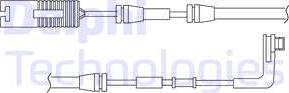 Delphi LZ0173 - Contact d'avertissement, usure des plaquettes de frein cwaw.fr