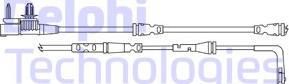 Delphi LZ0315 - Contact d'avertissement, usure des plaquettes de frein cwaw.fr