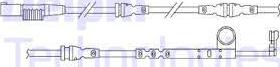 Delphi LZ0245 - Contact d'avertissement, usure des plaquettes de frein cwaw.fr