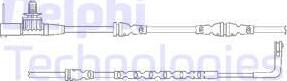 Delphi LZ0260 - Contact d'avertissement, usure des plaquettes de frein cwaw.fr