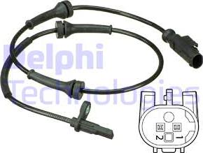 Delphi SS20540 - Capteur, vitesse de roue cwaw.fr