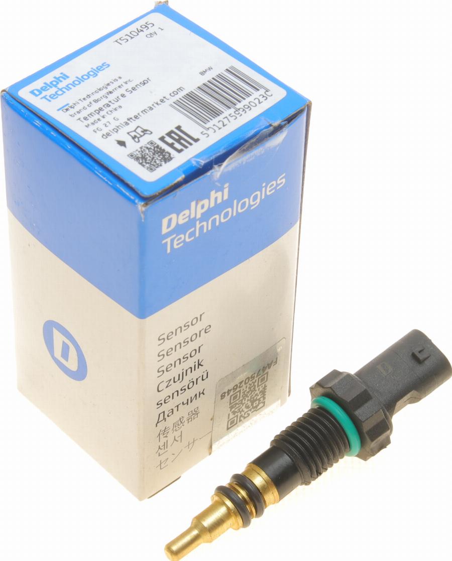 Delphi TS10495 - Sonde de température, liquide de refroidissement cwaw.fr