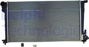 Delphi TSP0524066 - Radiateur, refroidissement du moteur cwaw.fr