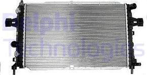 Delphi TSP0524060 - Radiateur, refroidissement du moteur cwaw.fr